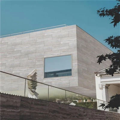 Греция Травертин Гибкая Плитка Интерьер Экстерьер