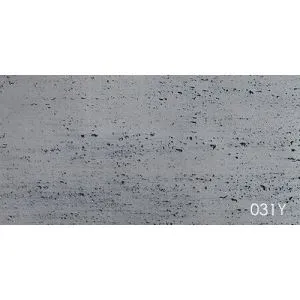 Гибкие плитки из травертина для наружной облицовки стен и потолка с модифицированным материалом глины